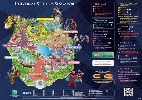 universal studios singapore attractions list